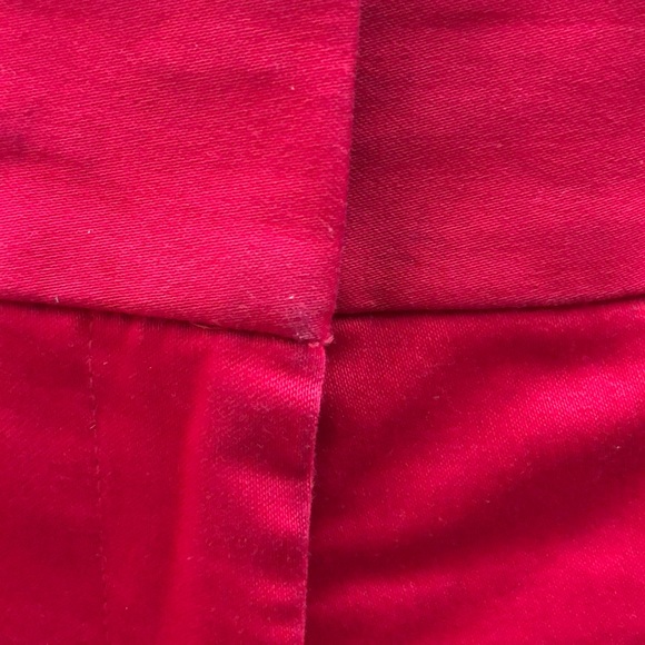 Red trouser shorts - Picture 4 of 6